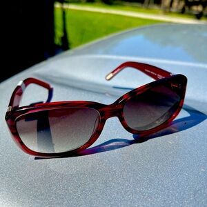 Solvers burgundy sunglasses
